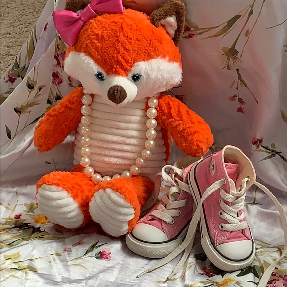 Pink Toddler Girls Converse Size 4